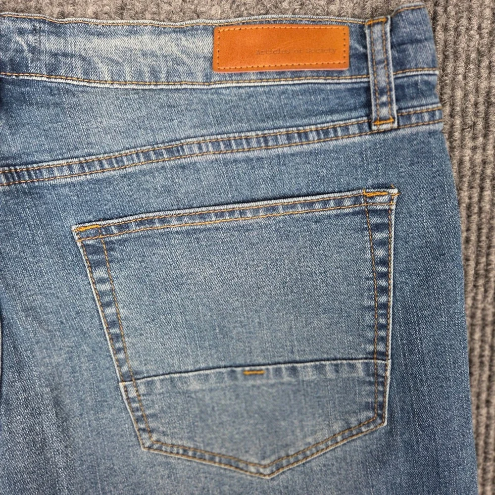 Articles of Society Slim Dylan Mens‎ Blue Medium Wash Jeans 36x32 RN 137479